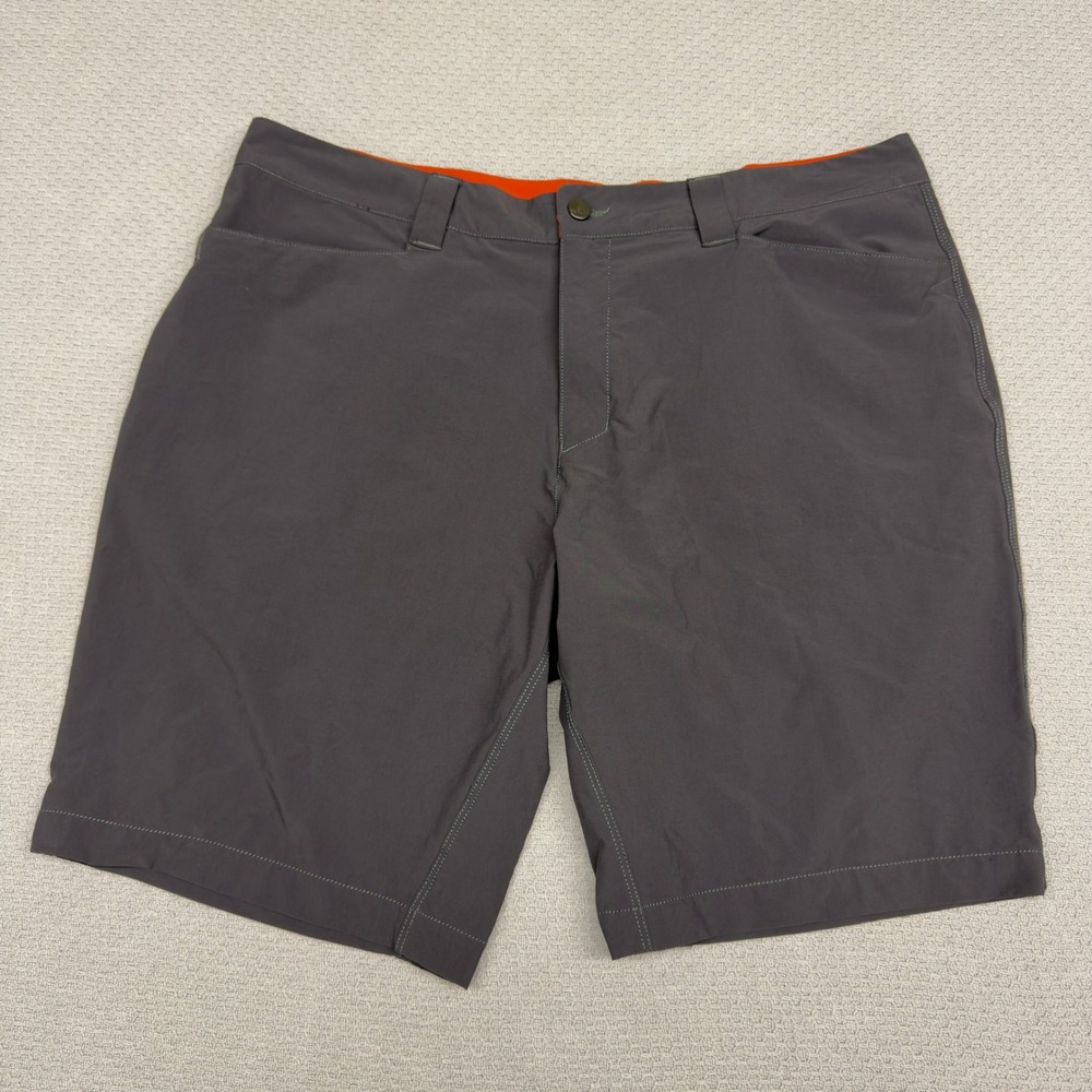 Rab Shorts Mens 38 Gray Performance Chino 9" Inseam Tech Trail Stretch Casual